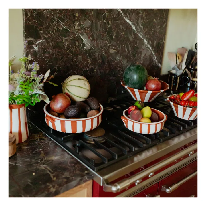 Ellis salad bowl | Orange- Product image n°1
