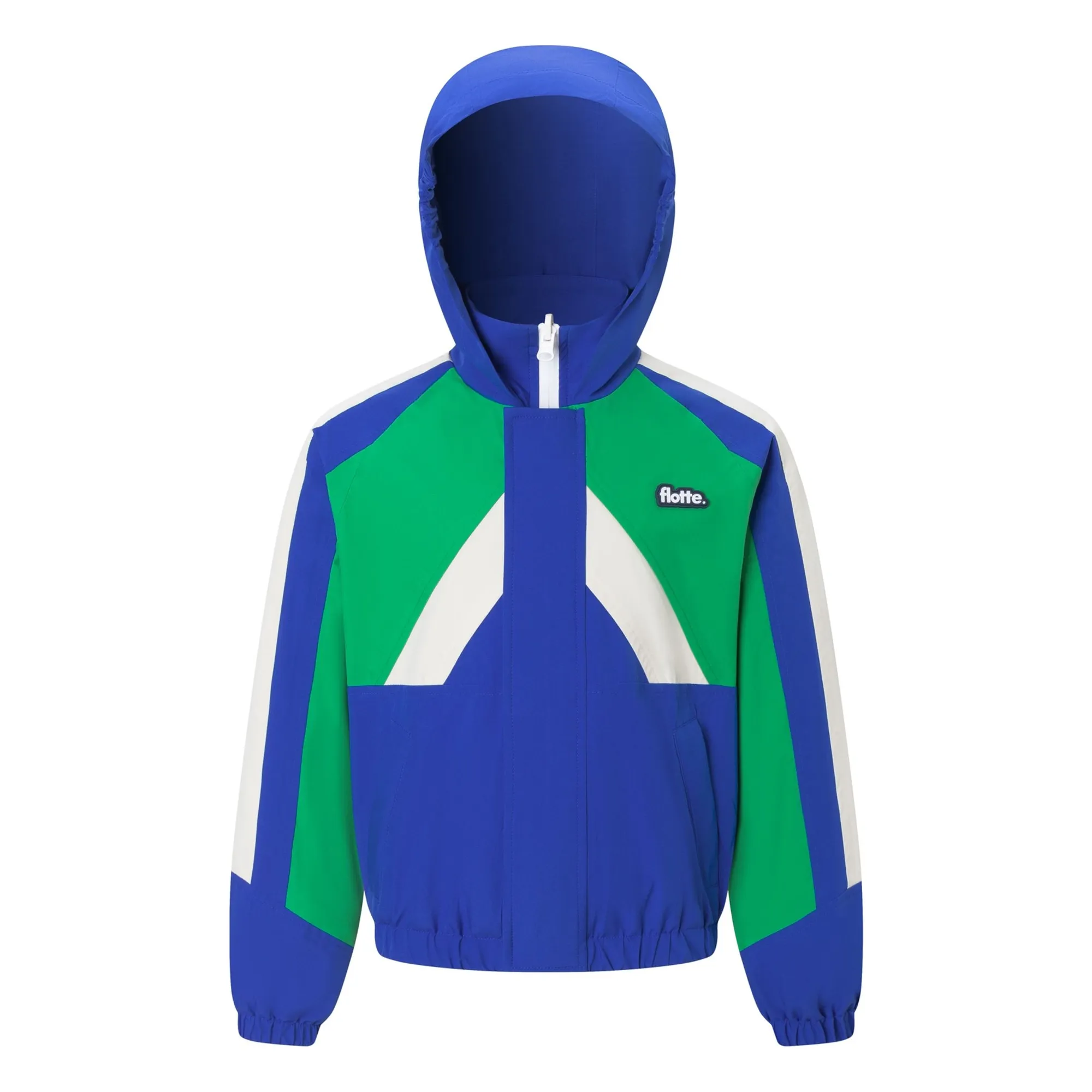 Flotte Blue Abbessito Waterproof Bomber Recycled Fibers