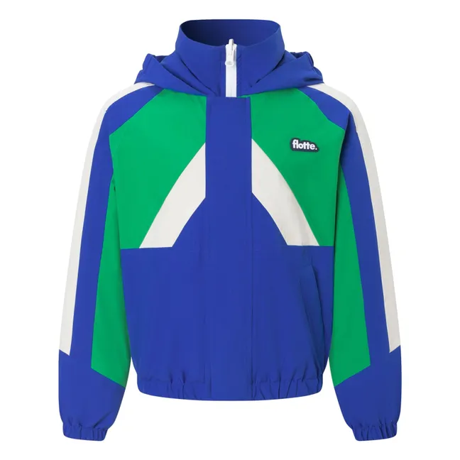 Bomber Imperméable Abbessito Fibres Recyclées | Bleu