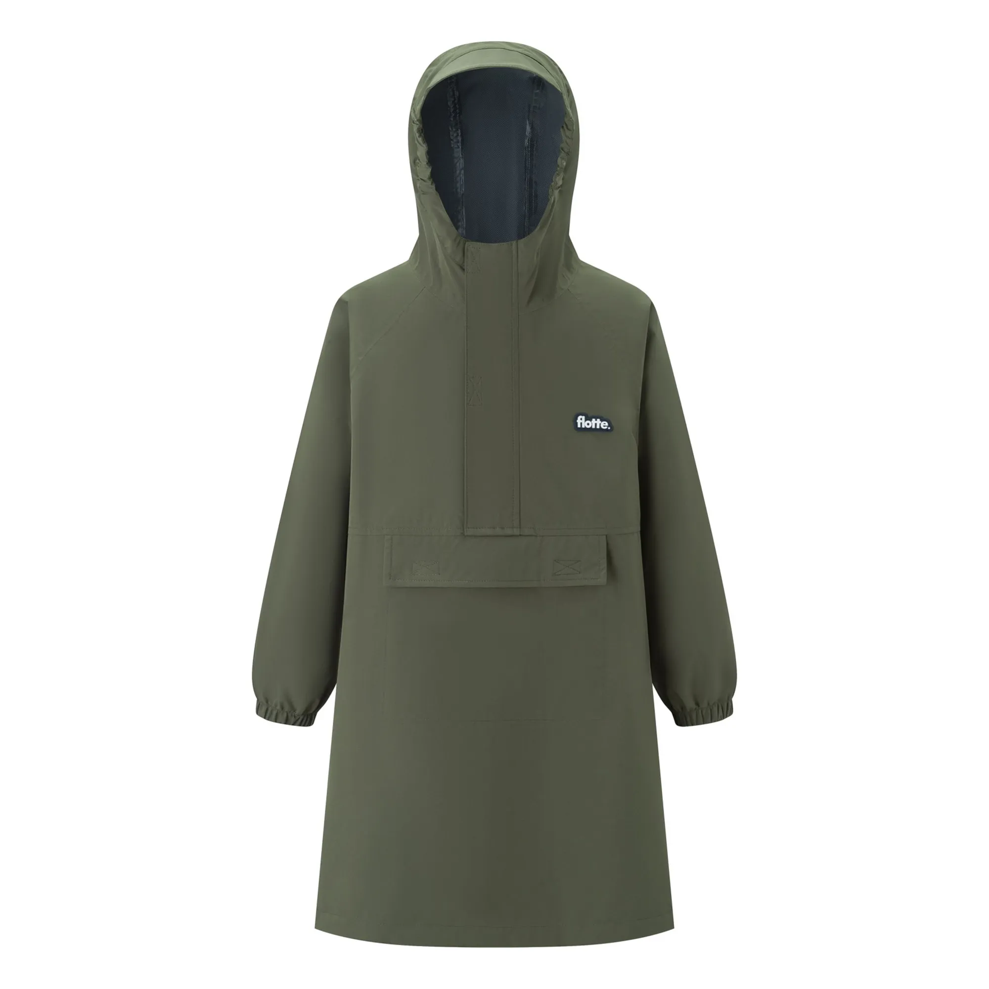 Flotte Khaki Gabrielito Waterproof Cape Recycled Fibers