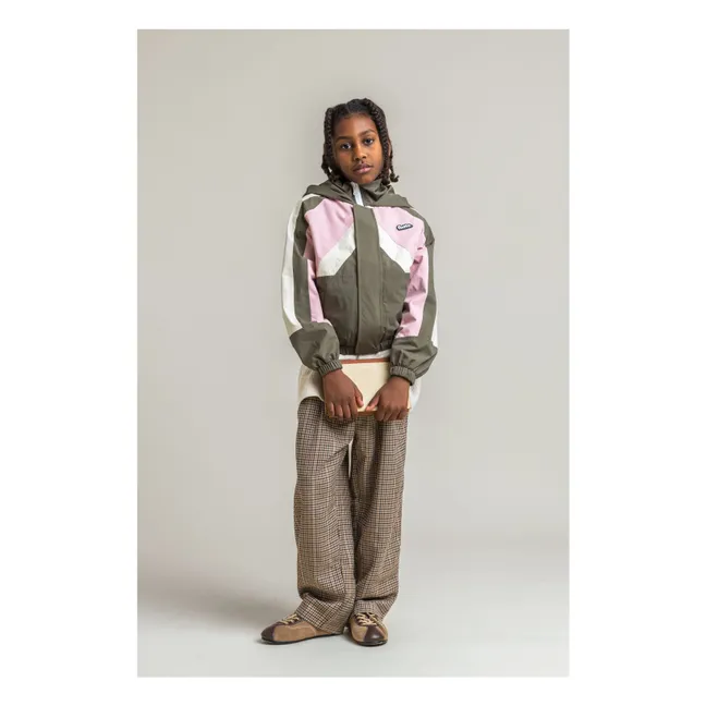 Chaqueta impermeable Abbessito Fibras recicladas | Kaki