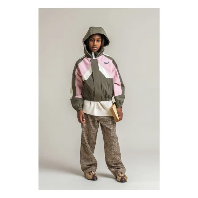 Bomber Imperméable Abbessito Fibres Recyclées | Kaki