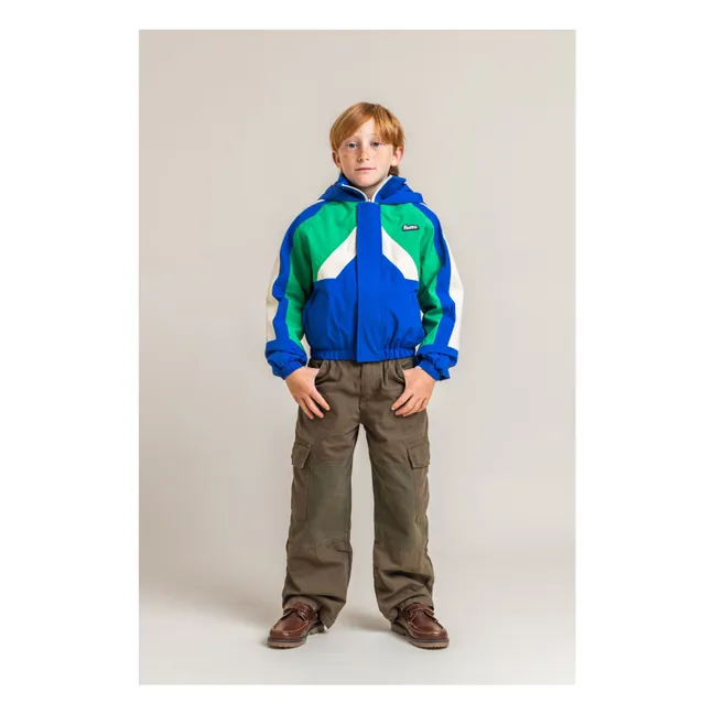 Bomber Imperméable Abbessito Fibres Recyclées | Bleu