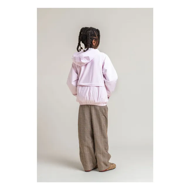 Coupe-Vent Imperméable Bastille Fibres Recyclées | Rose pâle