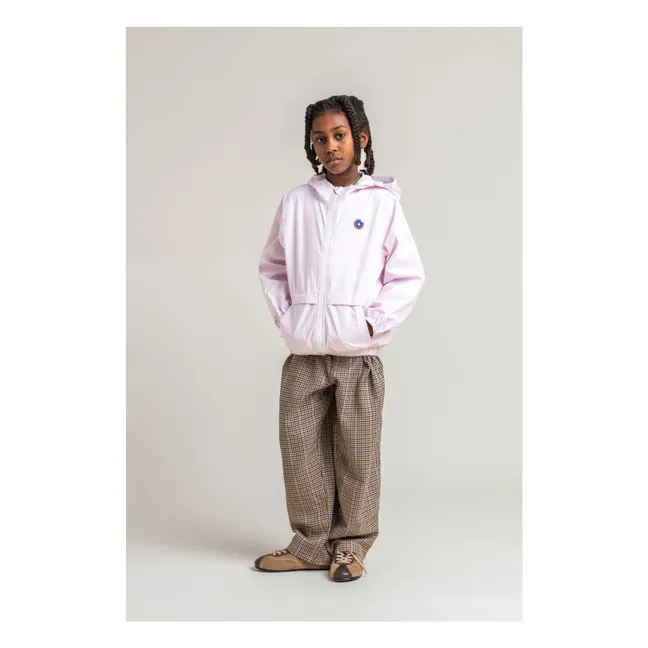 Coupe-Vent Imperméable Bastille Fibres Recyclées | Rose pâle