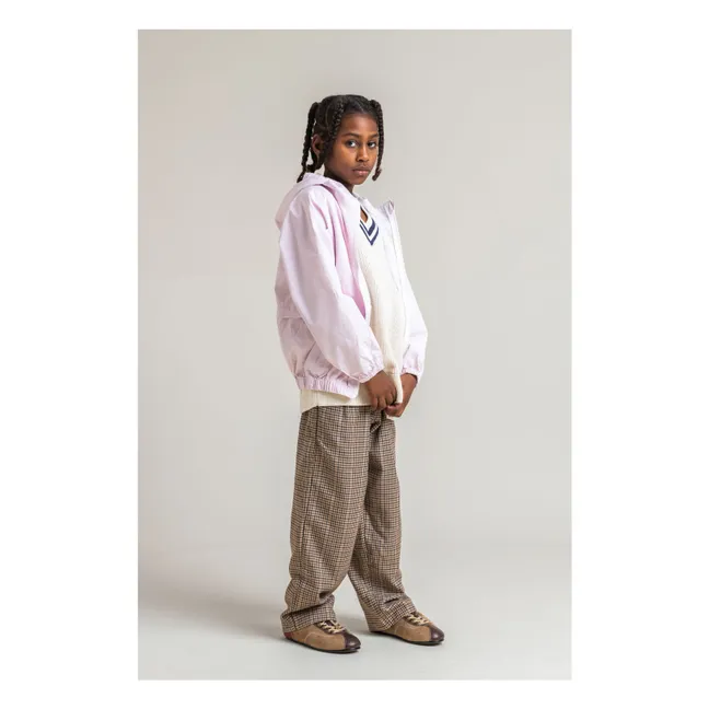 Coupe-Vent Imperméable Bastille Fibres Recyclées | Rose pâle