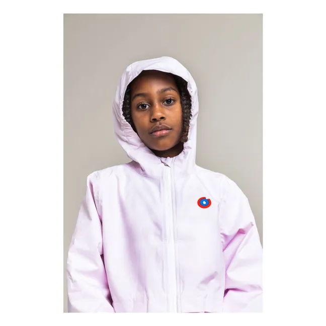 Coupe-Vent Imperméable Bastille Fibres Recyclées | Rose pâle