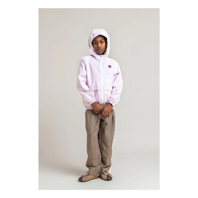 Coupe-Vent Imperméable Bastille Fibres Recyclées | Rose pâle