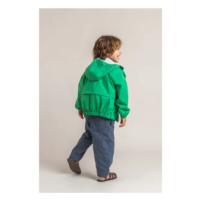 Cortaviento impermeable Bastille Fibras recicladas | Verde