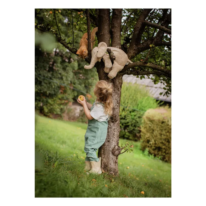 Peluche bouillote Elephant | Beige- Image produit n°6