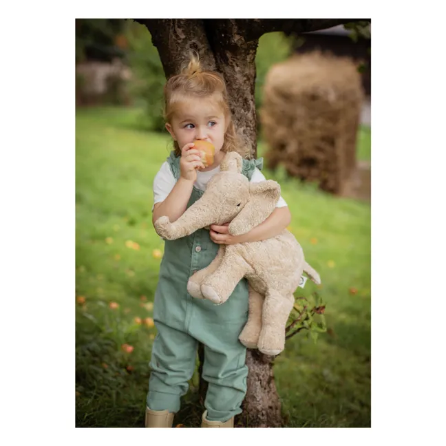 Elephant plush hot water bottle | Beige