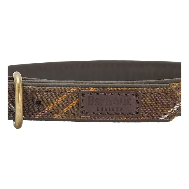 Collier pour chien Tartan | Taupe