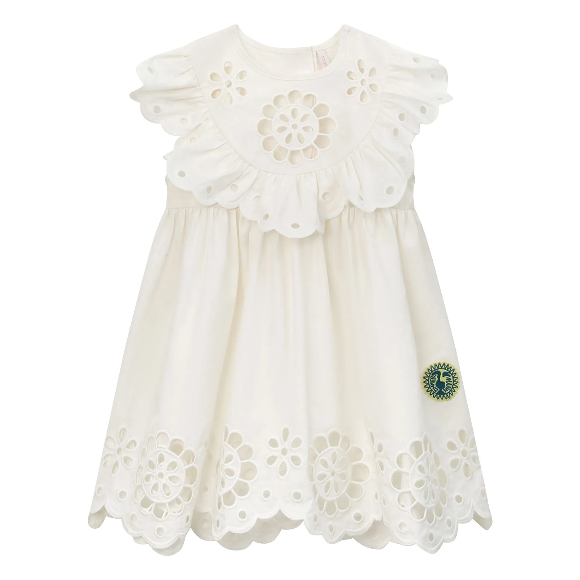 Zimmermann Ivory Broderie Anglaise Awaken Dress