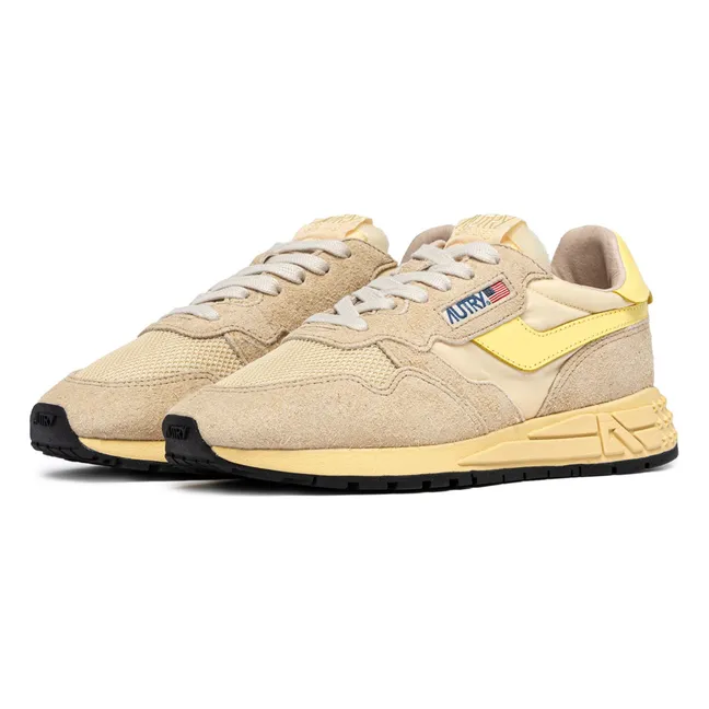 Basket Reelwind Low Suède | Jaune