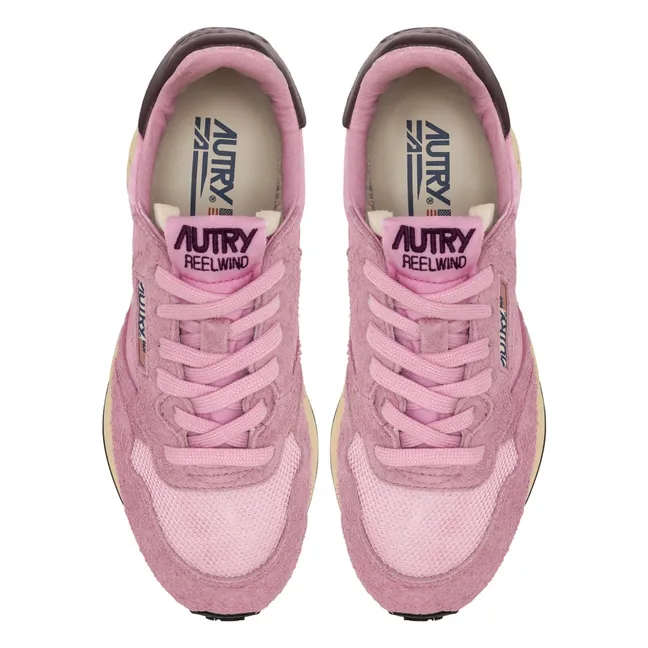Reelwind Low Suede Sneakers | Pink