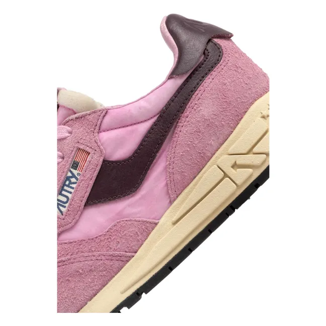 Reelwind Low Suede Sneakers | Pink