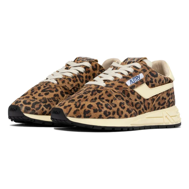 Reelwind Sneakers Leopard Wildleder | Braun