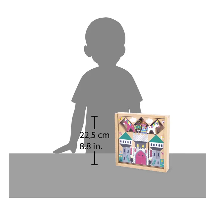 Enchanted Kingdom wooden blocks set - Cross Roads- Product image n°7