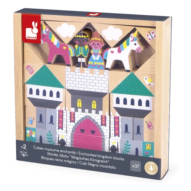 Juego de bloques de madera Reino Encantado - Cross Roads