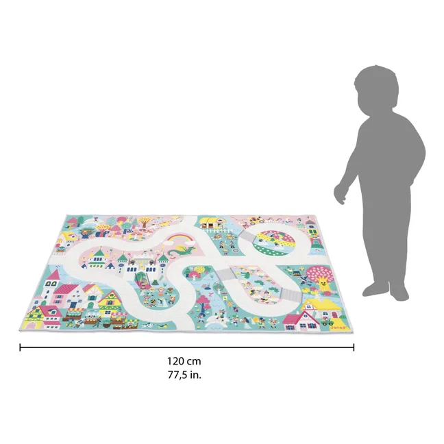 Carpet with Enchanted Kingdom circuit - Cross Roads