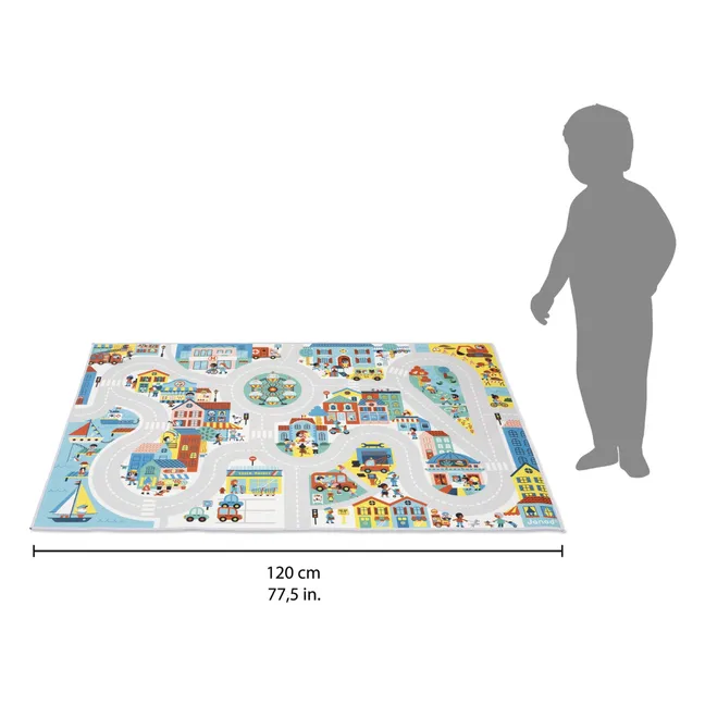 Tapis avec circuit Ville - Cross Roads