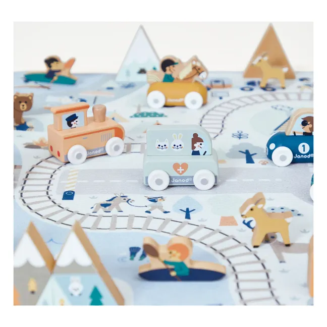 White Valley circuit mat - Cross Roads