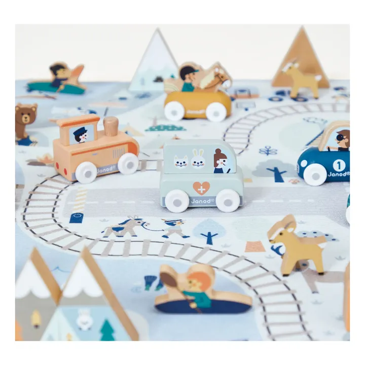 Tapis avec circuit Vallée blanche - Cross Roads- Image produit n°5