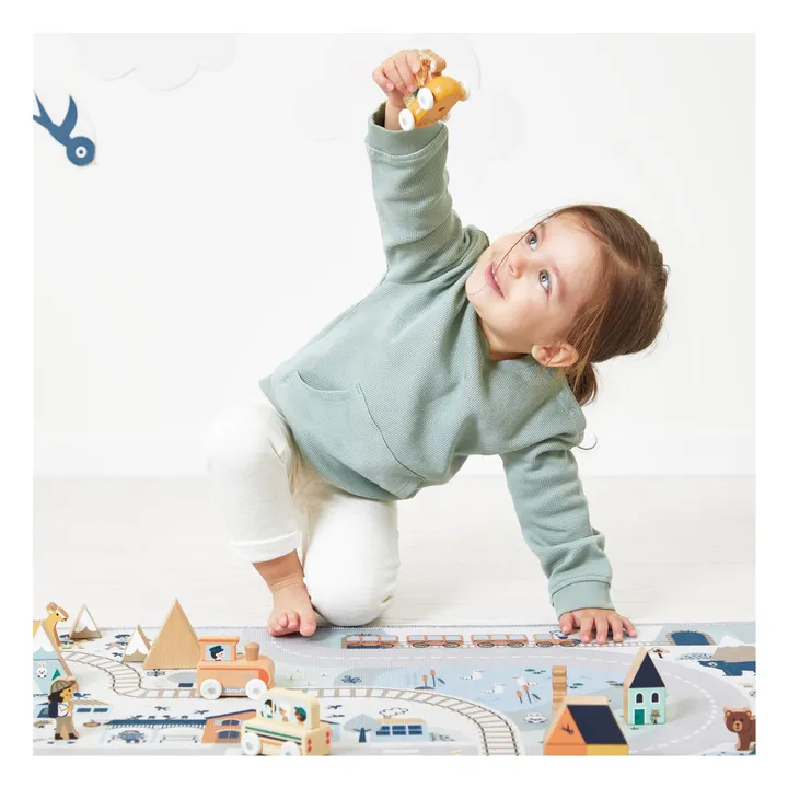 Juego de bloques de madera White Valley - Cross Roads- Imagen del producto n°1