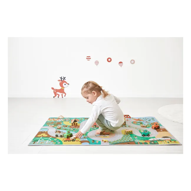 Tapis avec circuit Campagne - Cross Roads