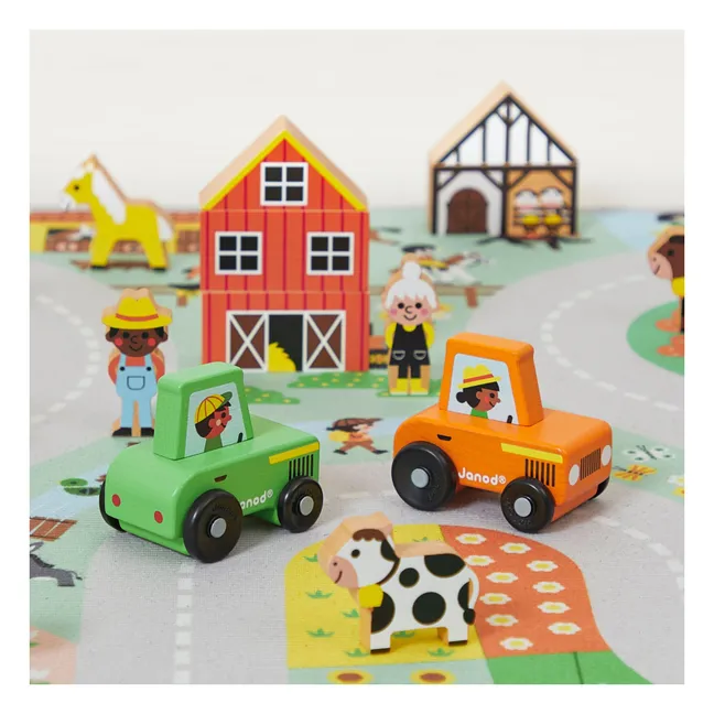 Teppich mit Rennstrecke Land - Cross Roads