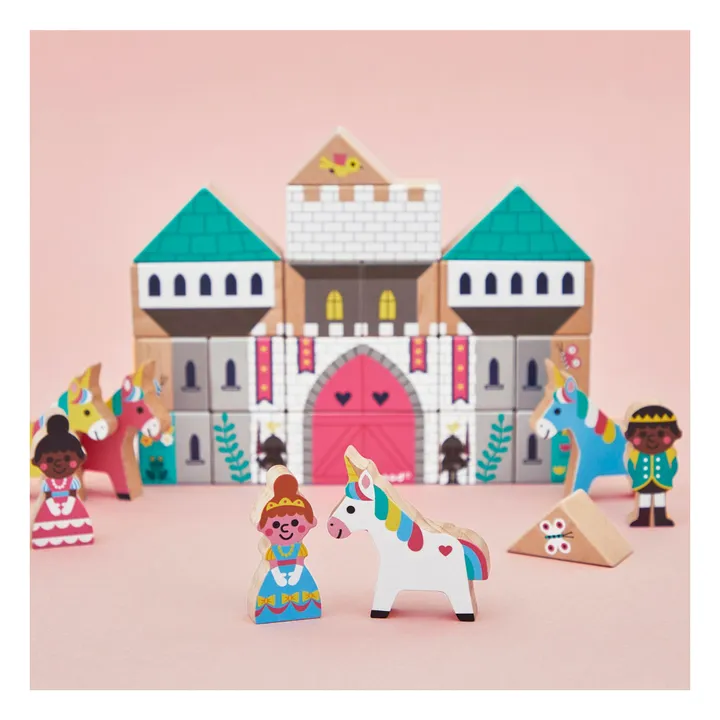Enchanted Kingdom wooden blocks set - Cross Roads- Product image n°1