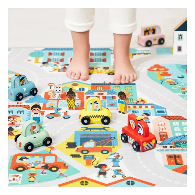 Tapis avec circuit Ville - Cross Roads