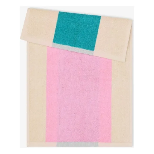 Serviettes d'invités, Muller van severen - Set de 3 | Turquoise