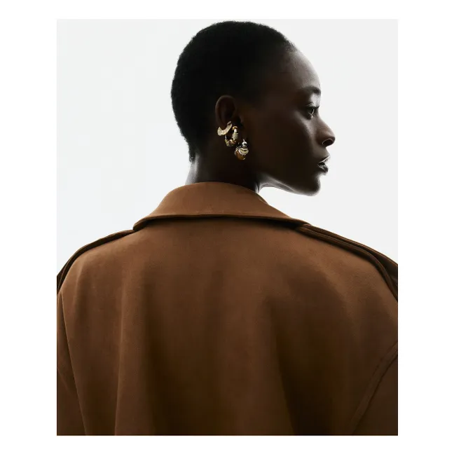 Boucles d'Oreilles Hoops | Camel