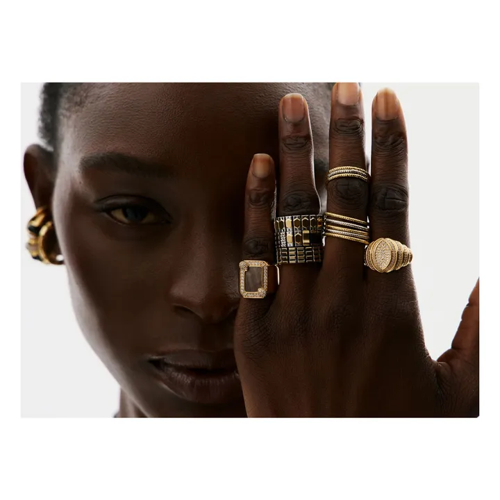 Bague Crown | Doré- Image produit n°5