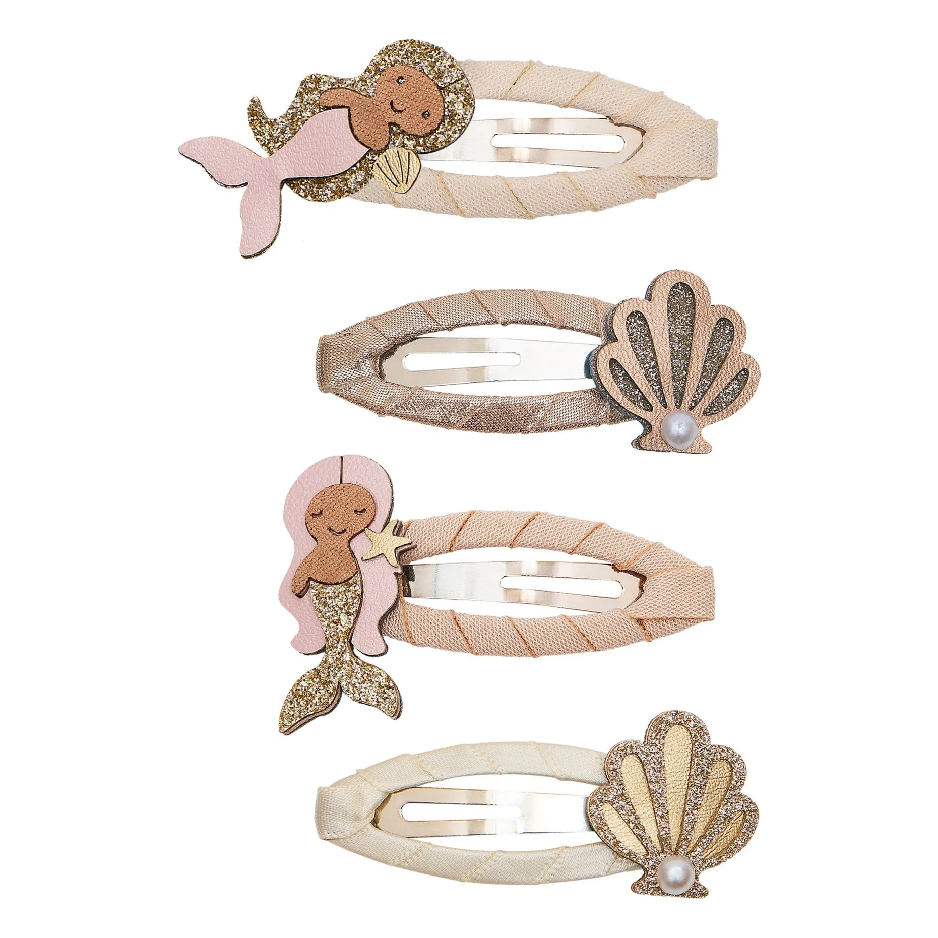 Mimi & Lula Gold Set Of 4 Siren Clips