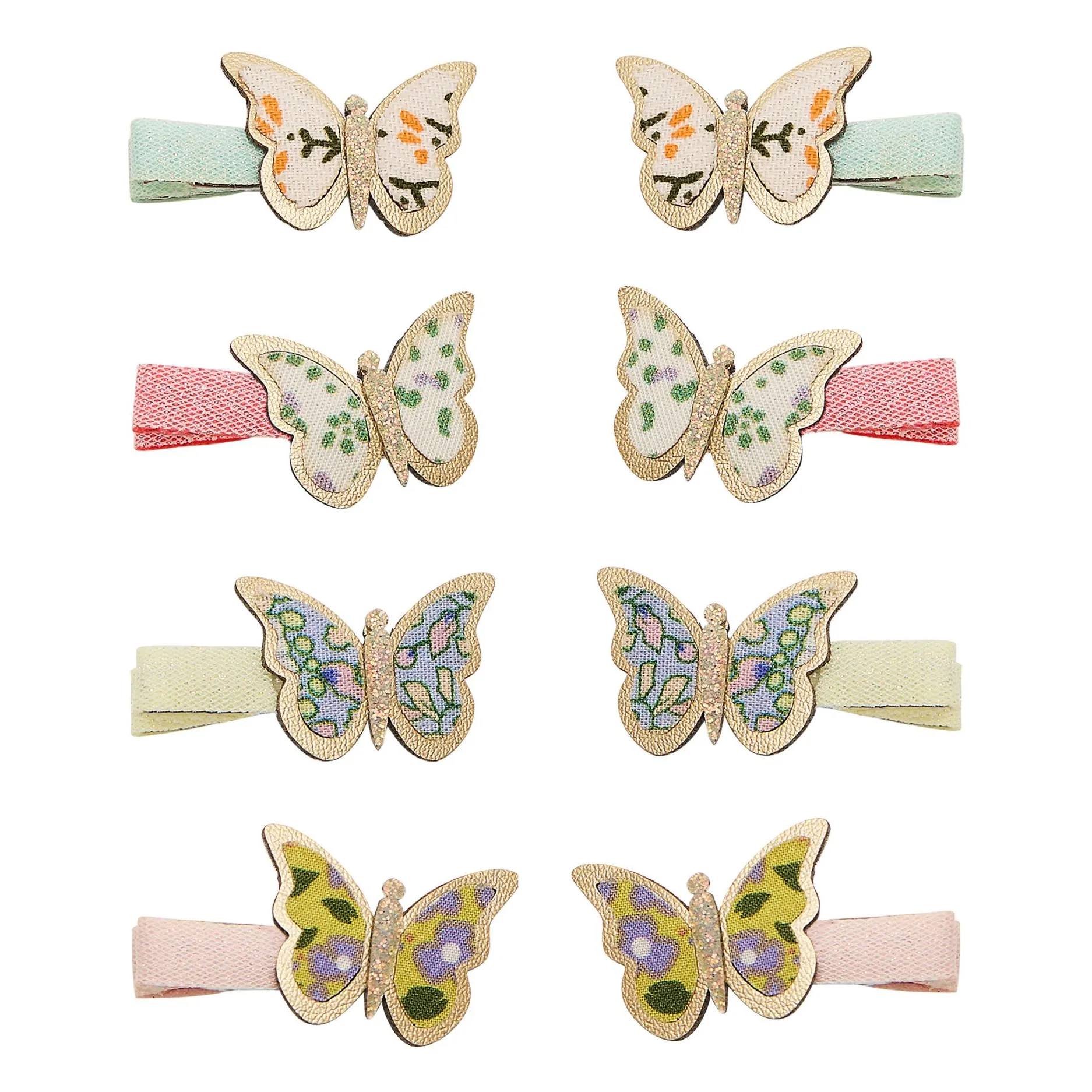 Mimi & Lula Pink Set Of 8 Flowered Bars