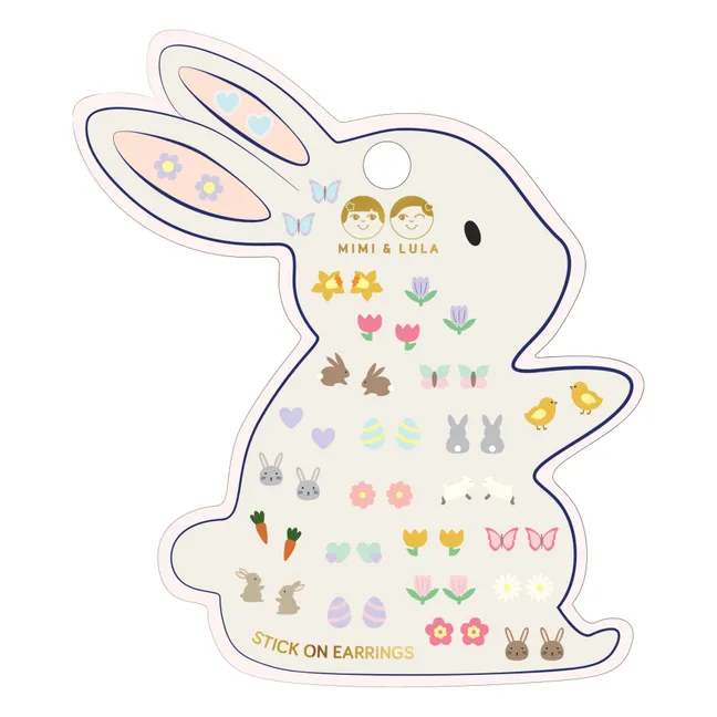 Pendientes autoadhesivos de Pascua | Amarillo