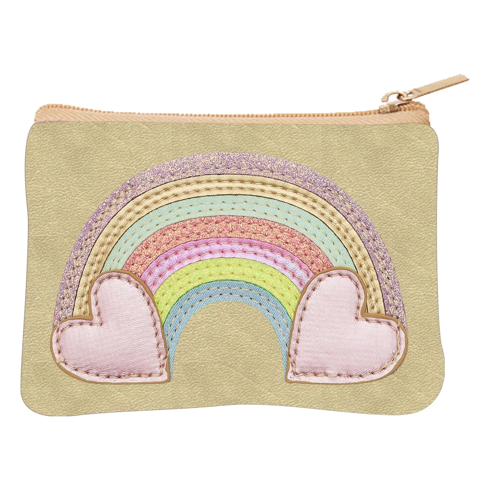Mimi & Lula Gold Rainbow Pouch