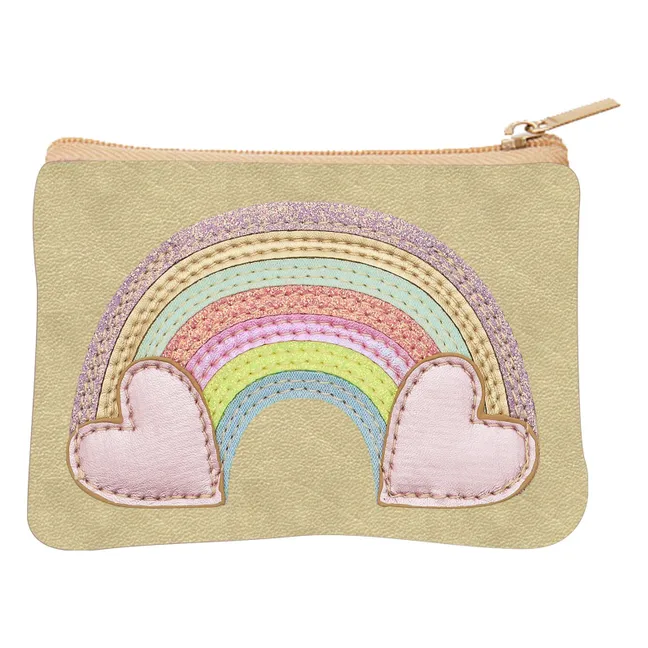 Pochette Arc en Ciel | Doré