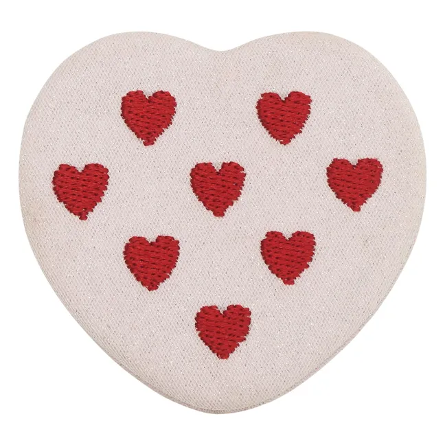 Espejo corazón | Rojo