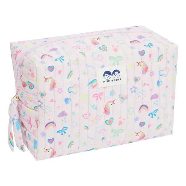 Unicorn Toiletry Bag | Pale Pink