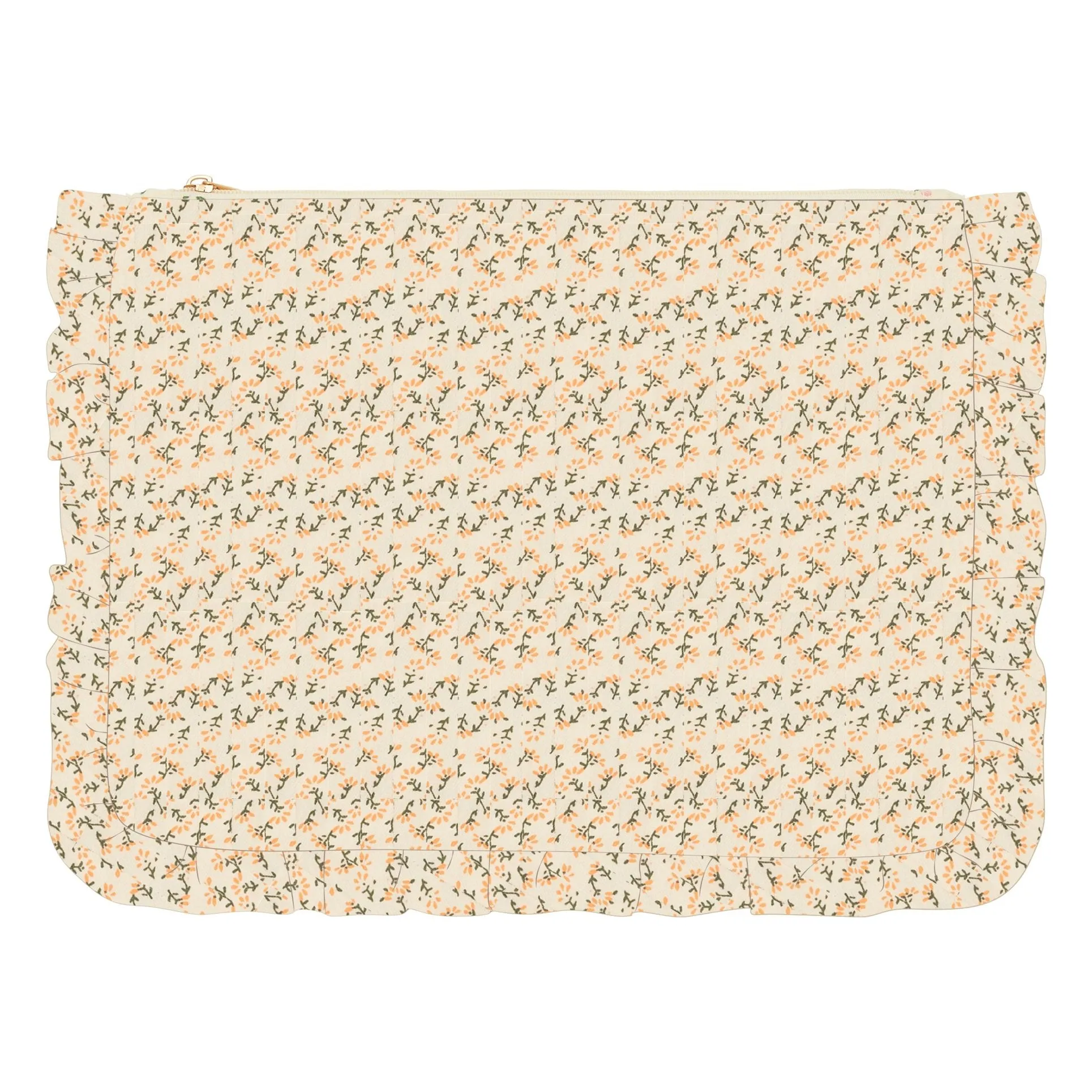 Mimi & Lula Sand Disty Fleurie Clutch Bag