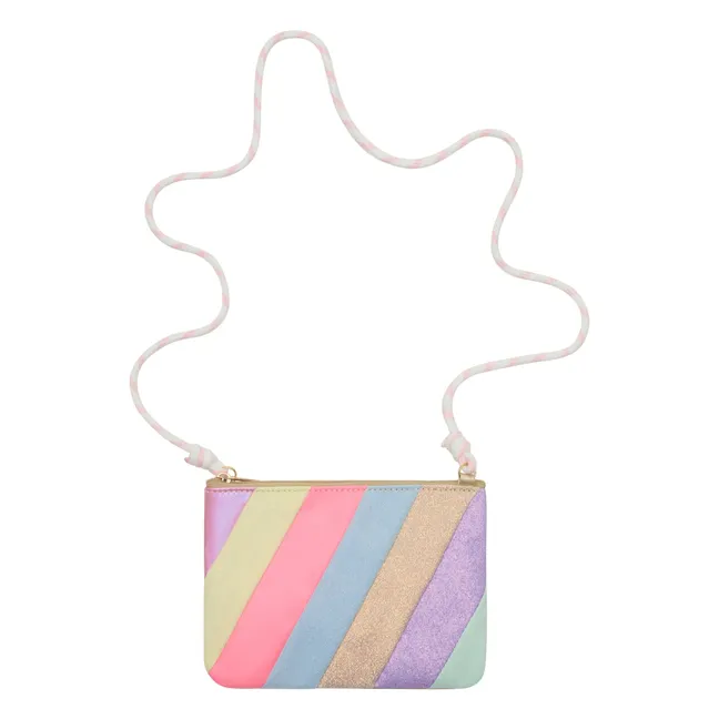 Bolso de rayas | Lila
