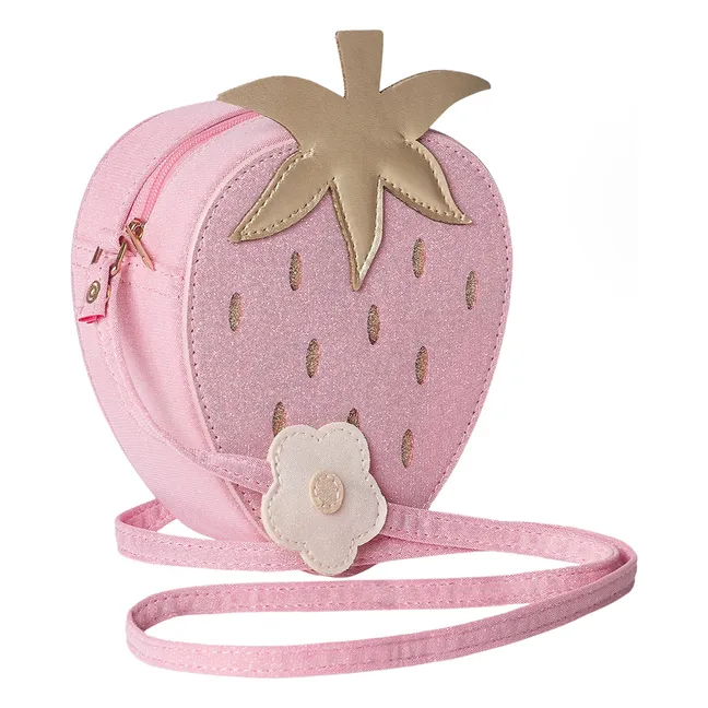 Mini Strawberry Bag | Candy pink