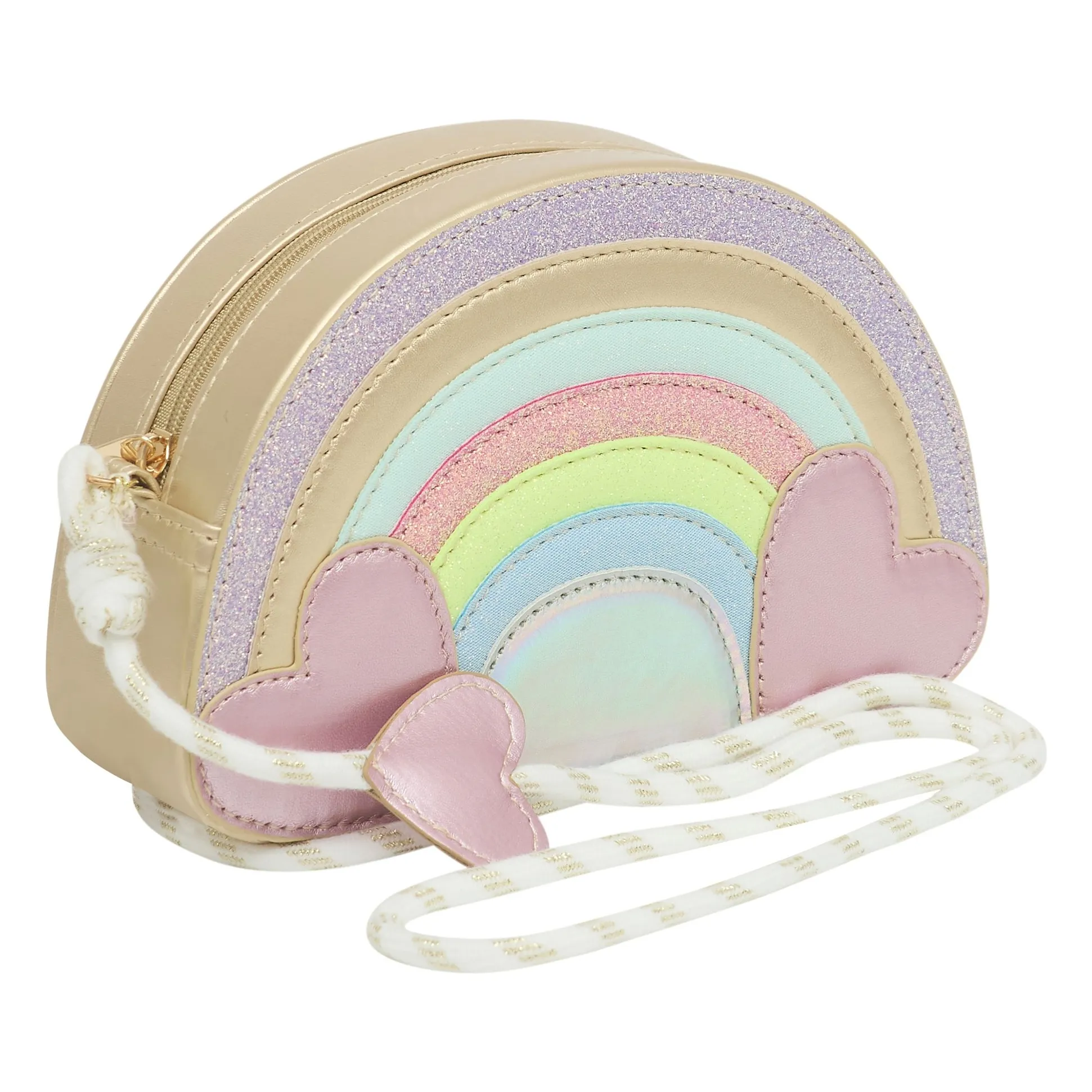 Mimi & Lula Gold Arc En Ciel Bag