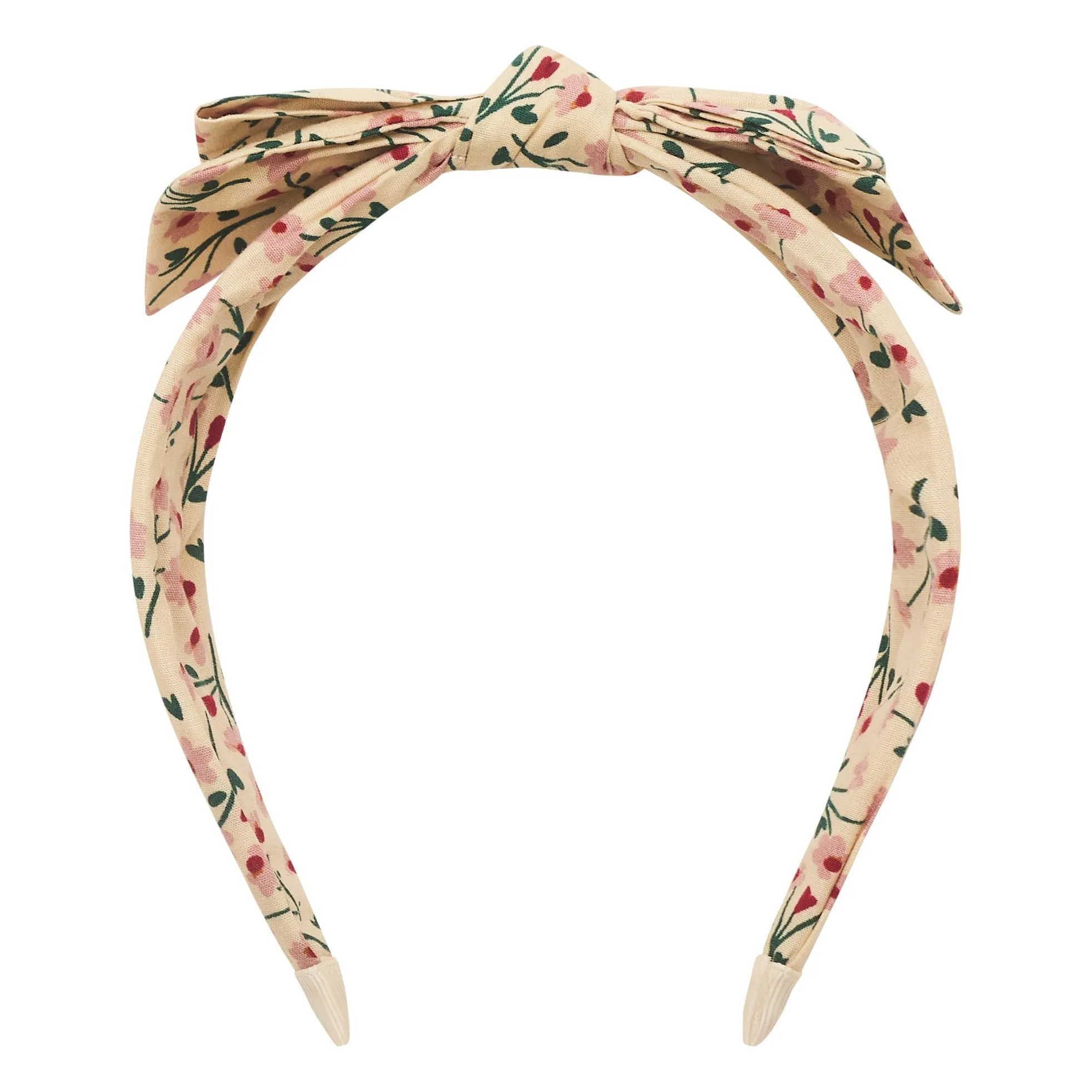 Mimi & Lula Cream Alice Flowered Knot Headband