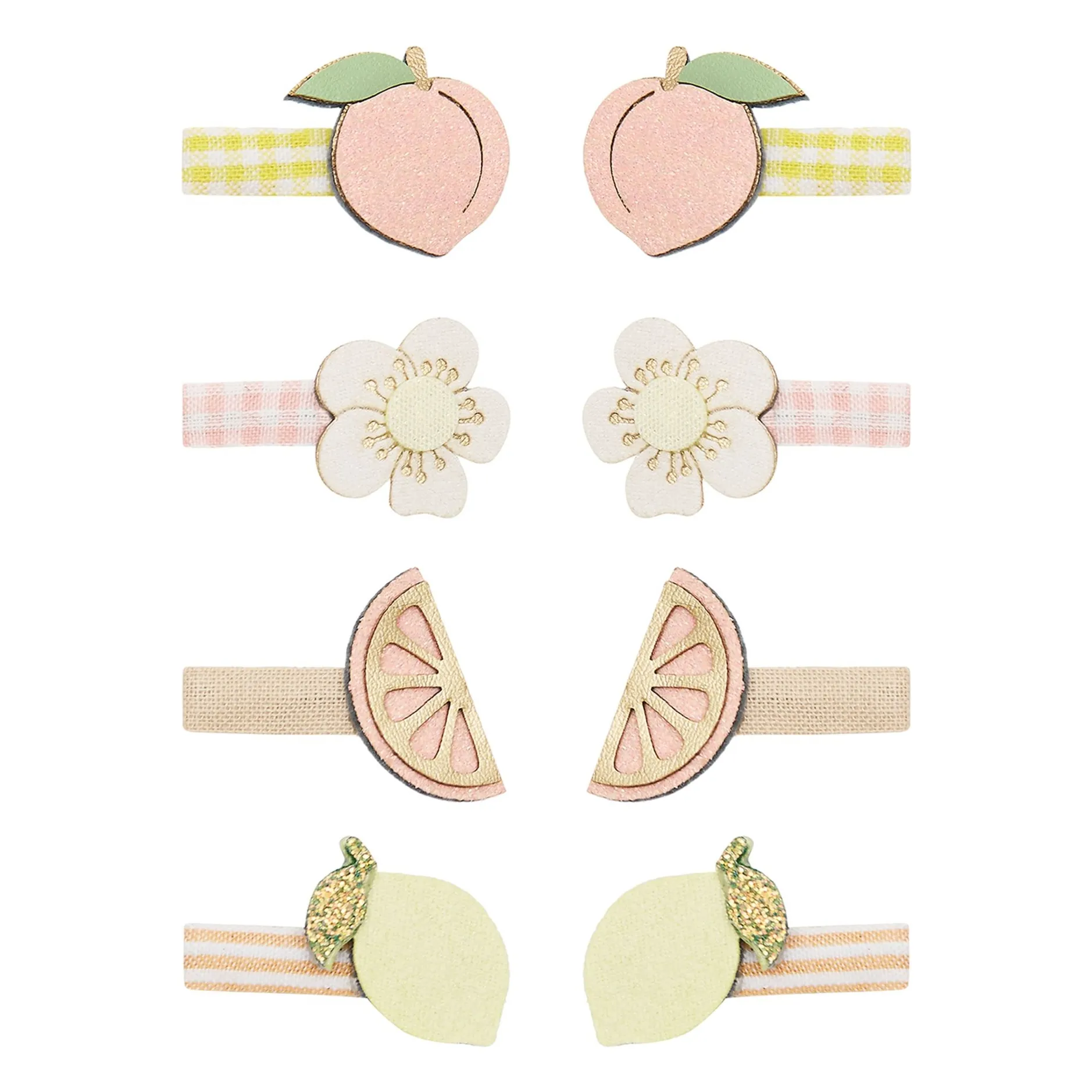 Mimi & Lula Yellow Pack Of 8 Mini Peach Bars