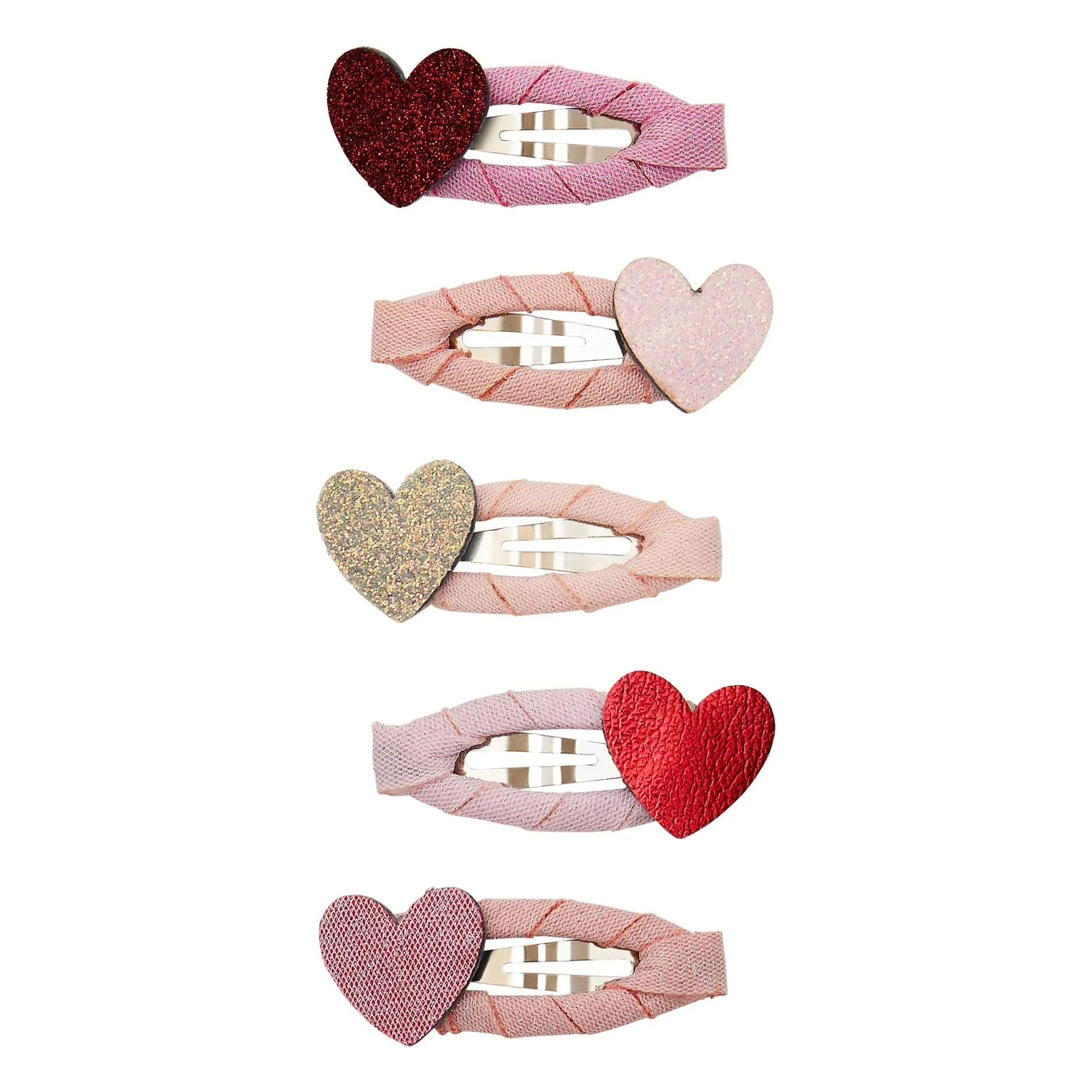 Mimi & Lula Pink Set Of 5 Mini Heart Bars
