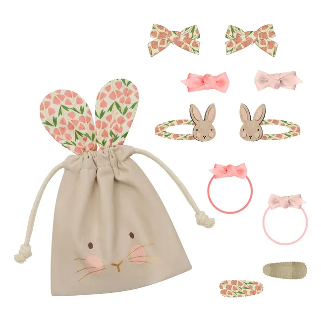 Pochette Lapin Pâques | Rose